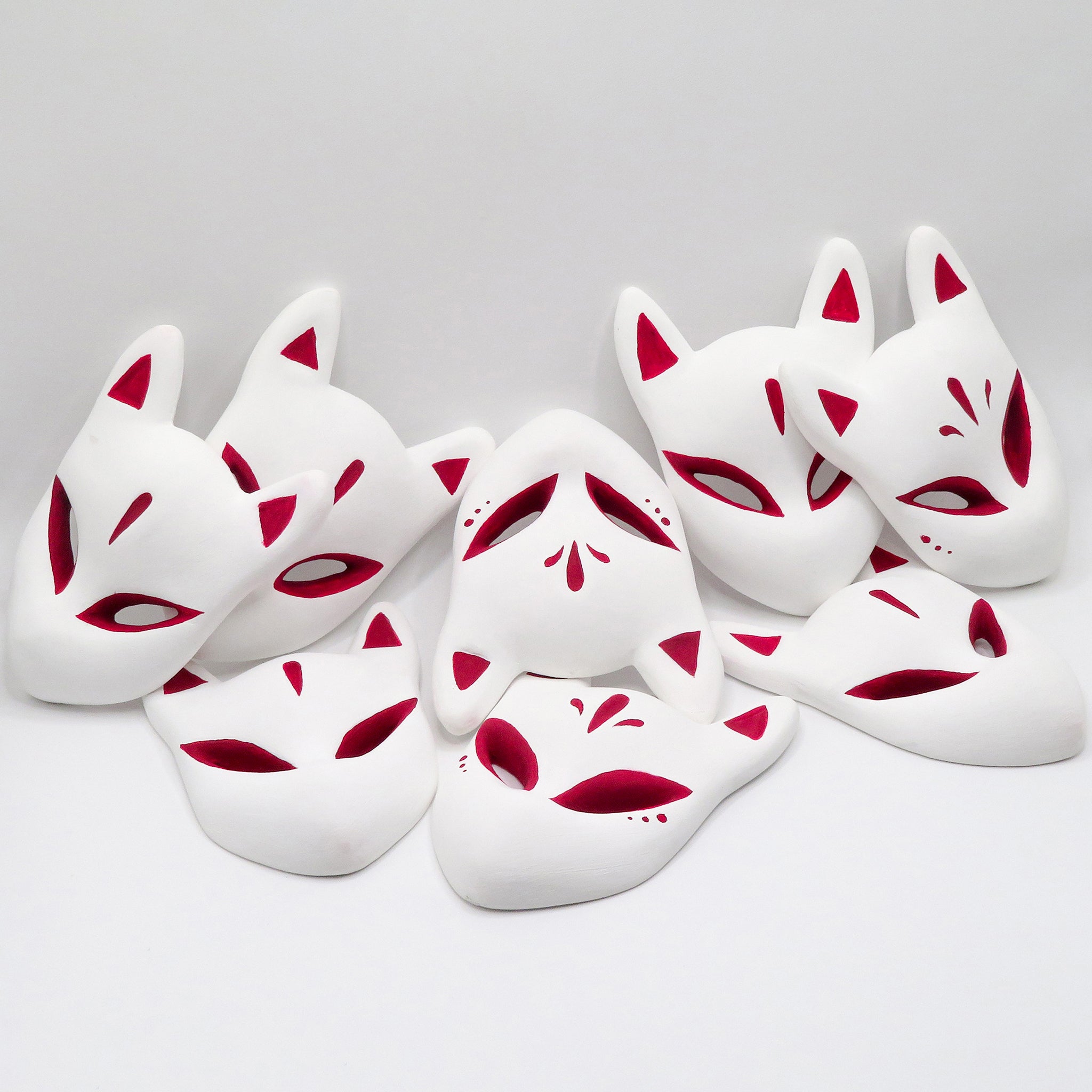 Kitsune Mask Sculpture