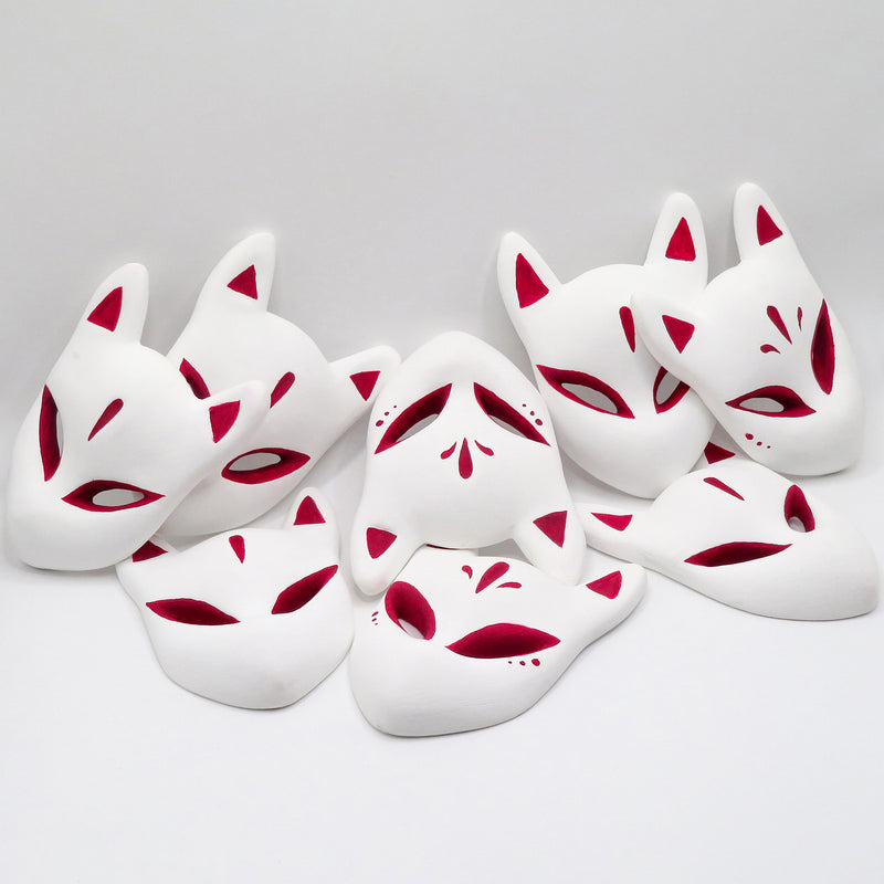 Kitsune Mask Sculpture